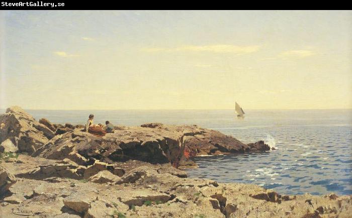 Eugen Ducker On the Seashore